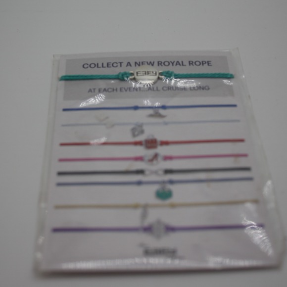 EFY Royal Rope Bracelet, Aqua Cord Bracelet,‎ Collect New Royal Rope - Picture 3 of 4